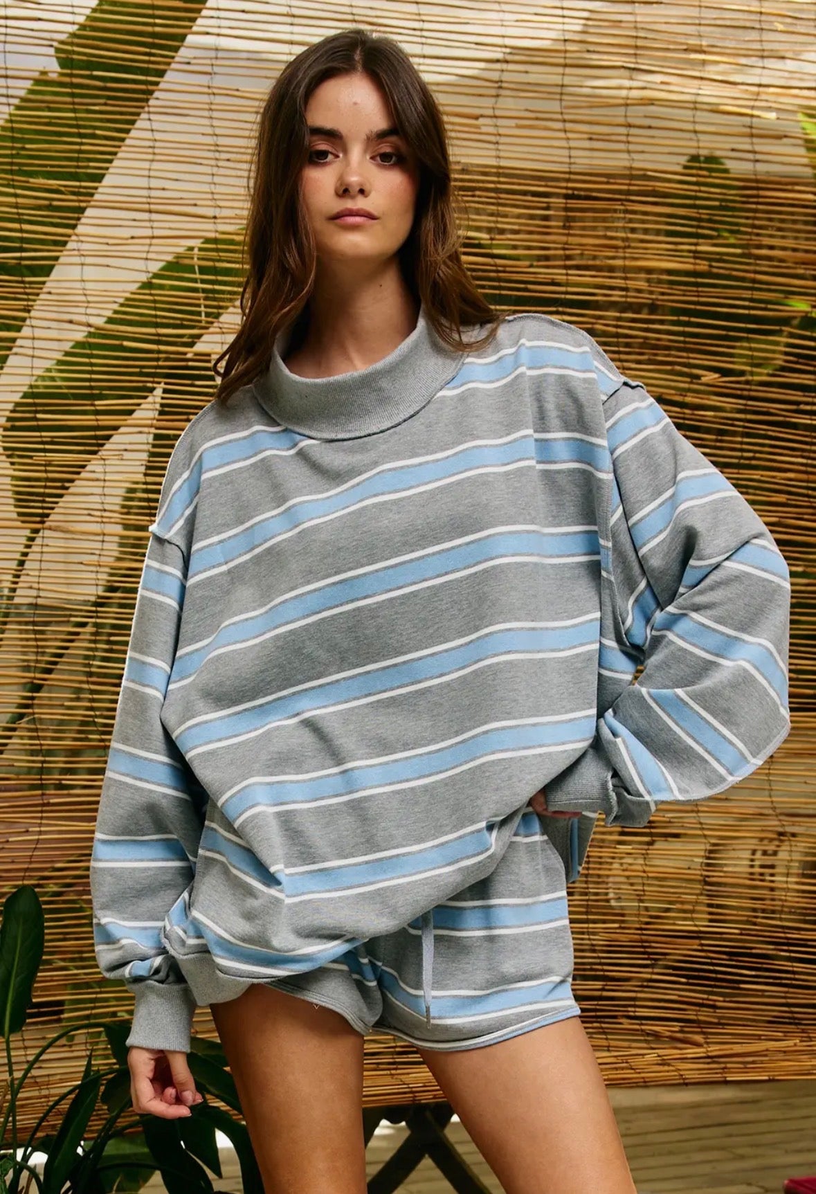Beach Club Mock neck