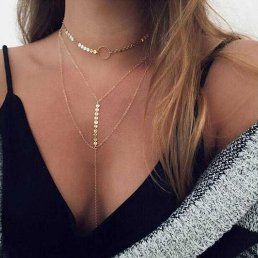Turn to Gold Necklace